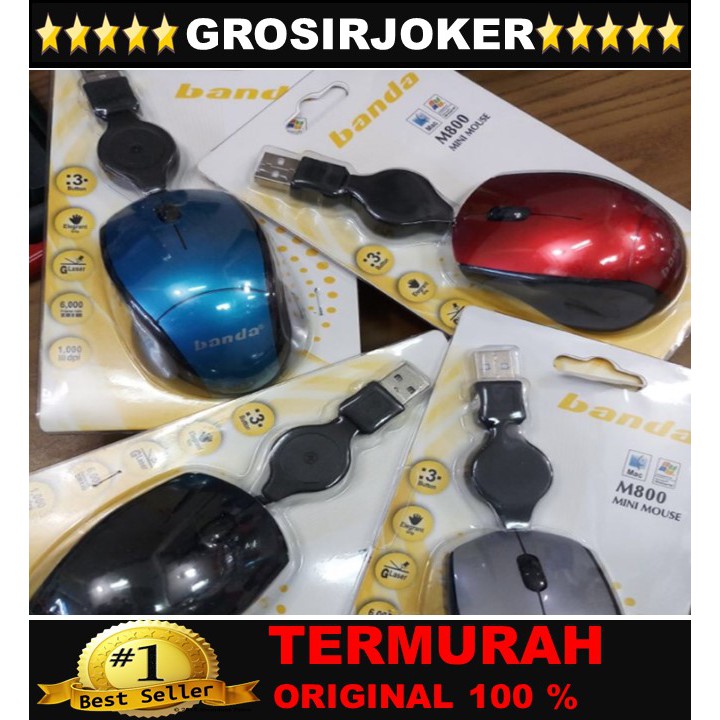 MOUSE TARIK PREMIUM / MOUSE KOMPUTER / MOUSE MURAH / MAOUSE TARIK / MOS / MOUSE TAHAN LAMA