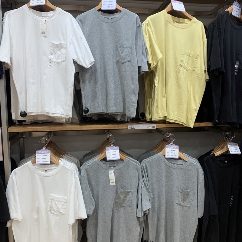 Kaos Oversize Pria Uniqlo Best Seller