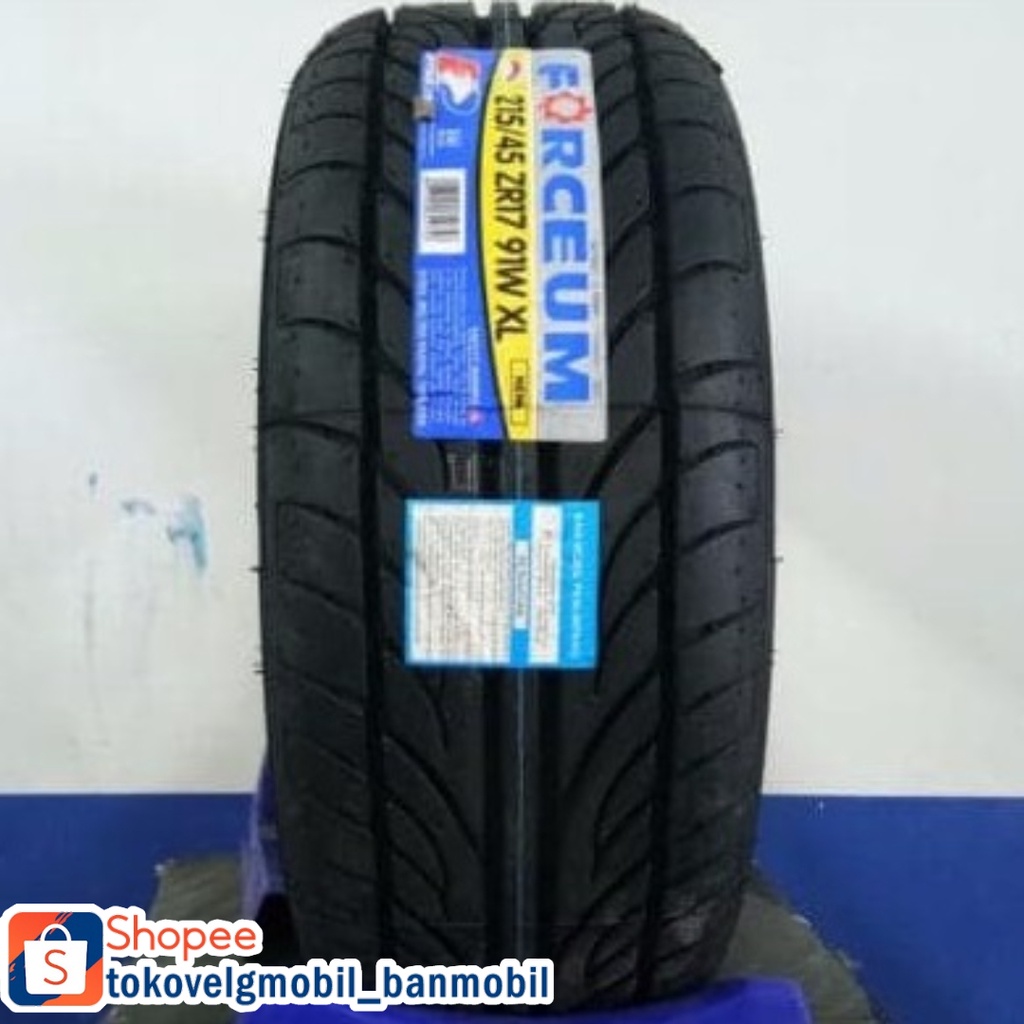 Ban mobil tubles radial FORCEUM HENA 215/45 R17 ban mobil ring 17 BUKAN Achilles Hankook GT Radial B