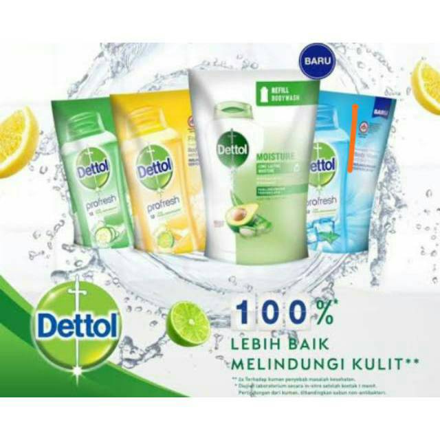 Dettol Bodywash 410 gr