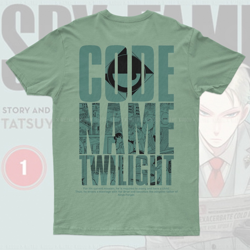 T-shirt Loid Forger The Twilight Anime Manga SPY X Family Premium Unisex