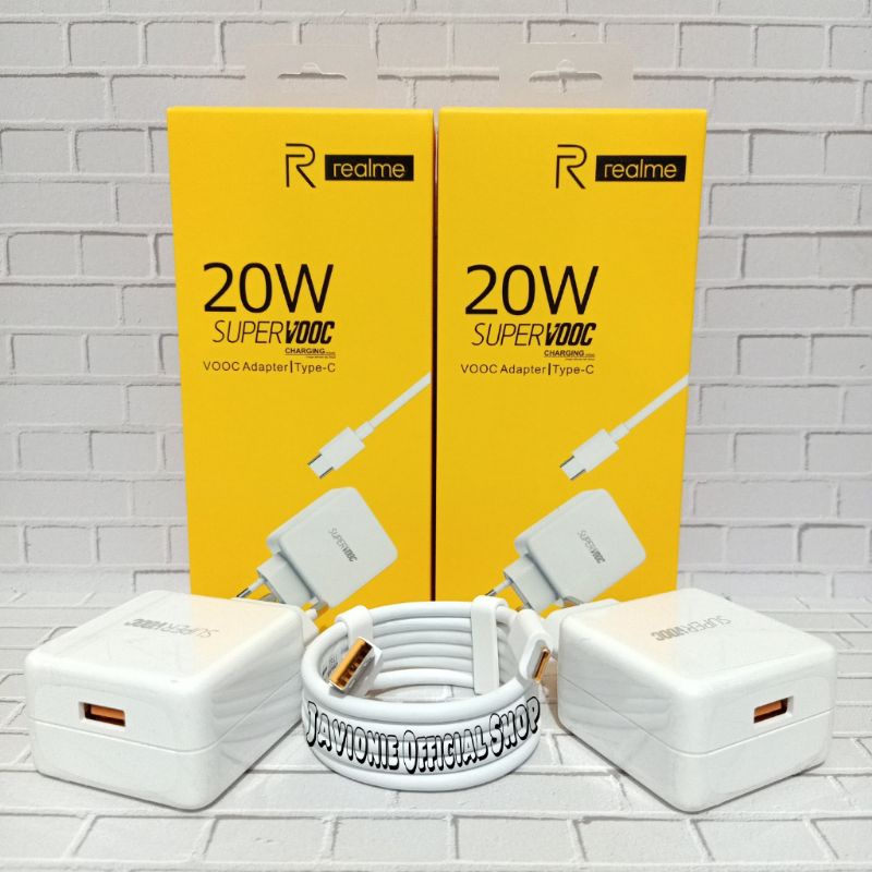 Charger Casan Realme 5 PRO ORIGINAL 20W SUPER VOOC Fast Charging TYPE C