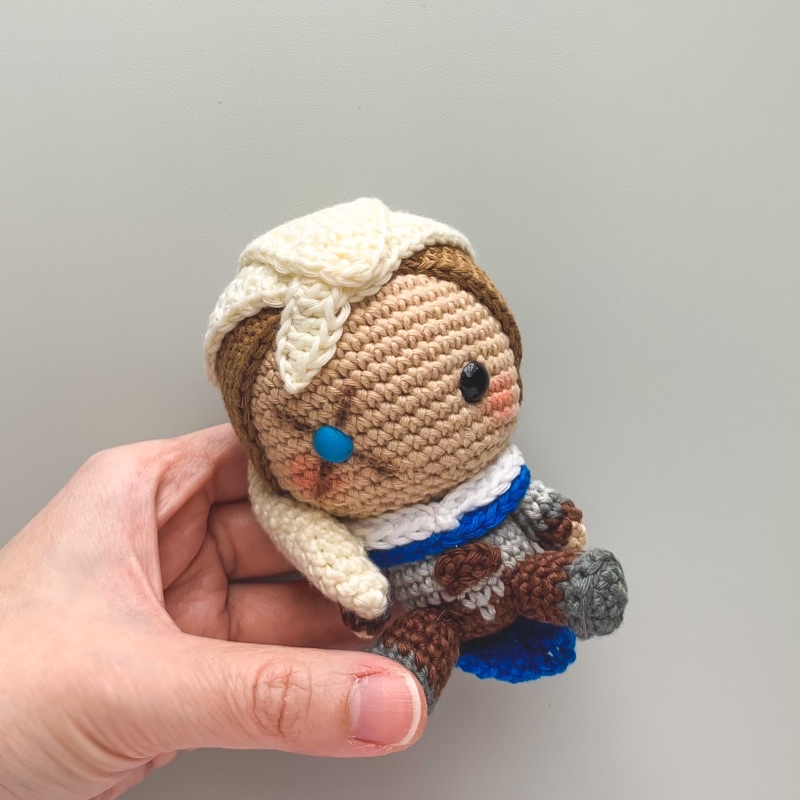 Amigurumi Sova Valorant Agent (Boneka Rajut)