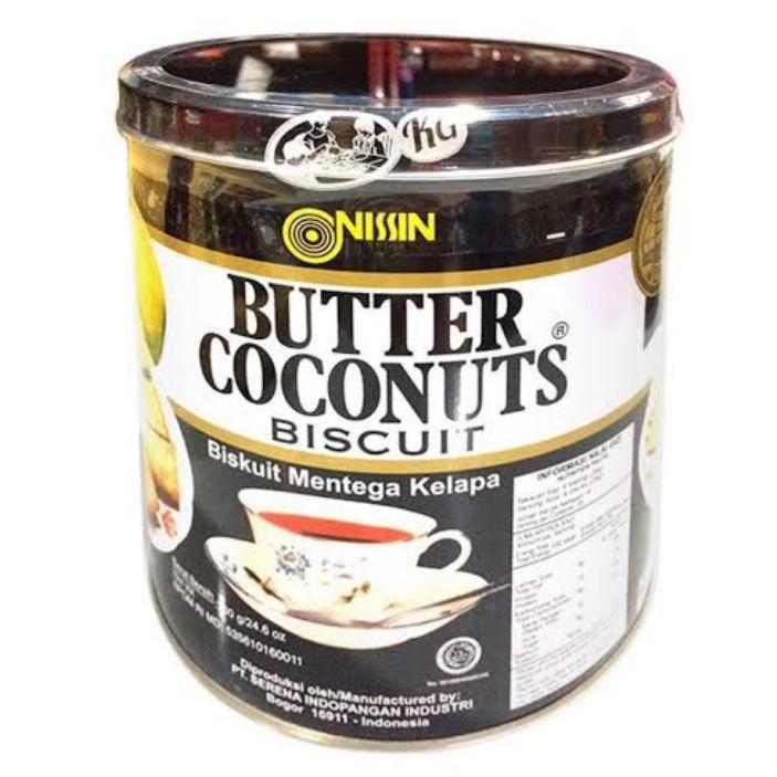 

NISSIN BUTTER COCONUTS BISCUIT 650g