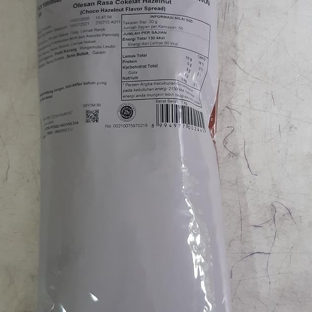 

[BigSale]!!!!963MO SELAI COKLAT HAZELNUT SONTON 1Kg