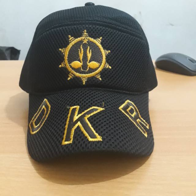 Topi pramuka jala doublemesh