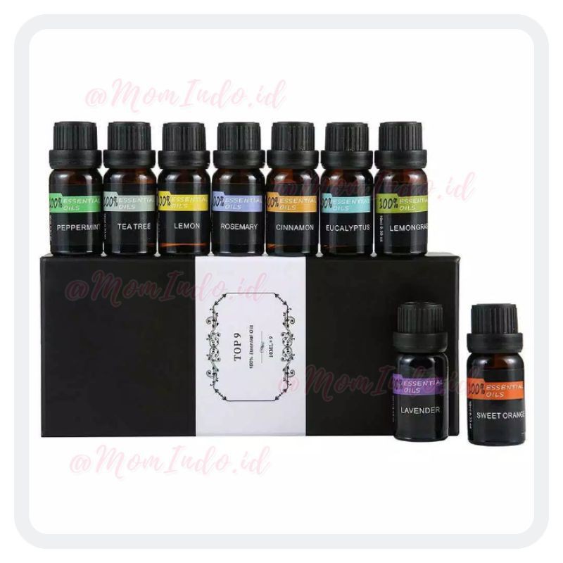 humidifier 3D Moon Night Light Humidifier Diffuser Difuser Aromaterapi Aromatherapy Aroma Terapi-9 in 1 Oil Eighteen