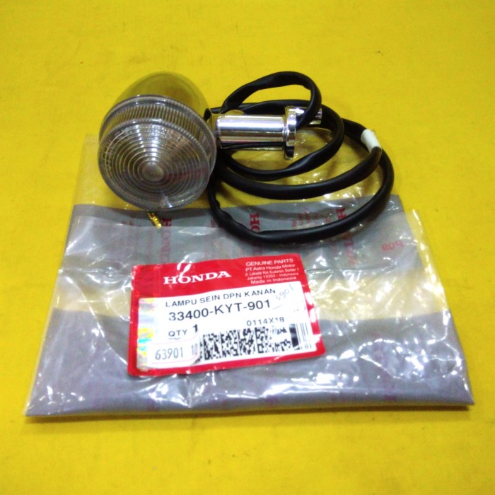 Lampu sein depan kanan Scoopy carbu 33400-KYT-901