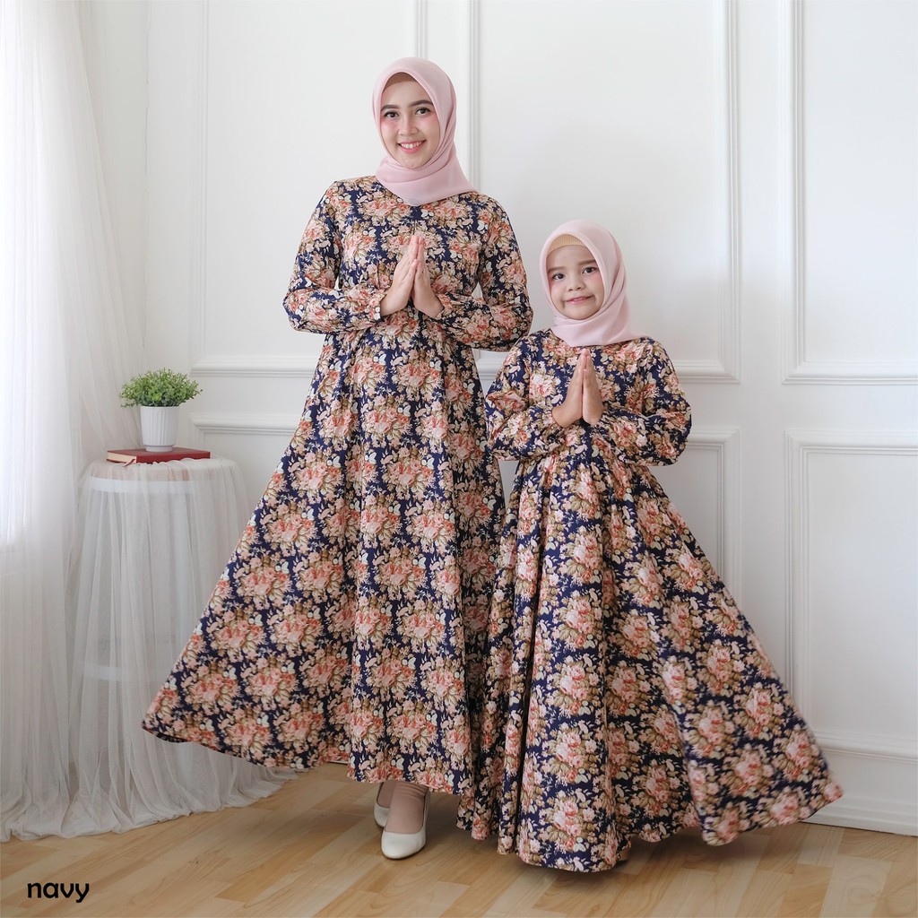 Gamis Dewasa Lia Bahan Katun Jepang Grade A