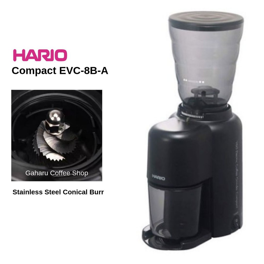 Coffee Grinder Listrik Compact EVC-8B-A Hario V60 Electric Alat Penggiling Kopi Manual Brew