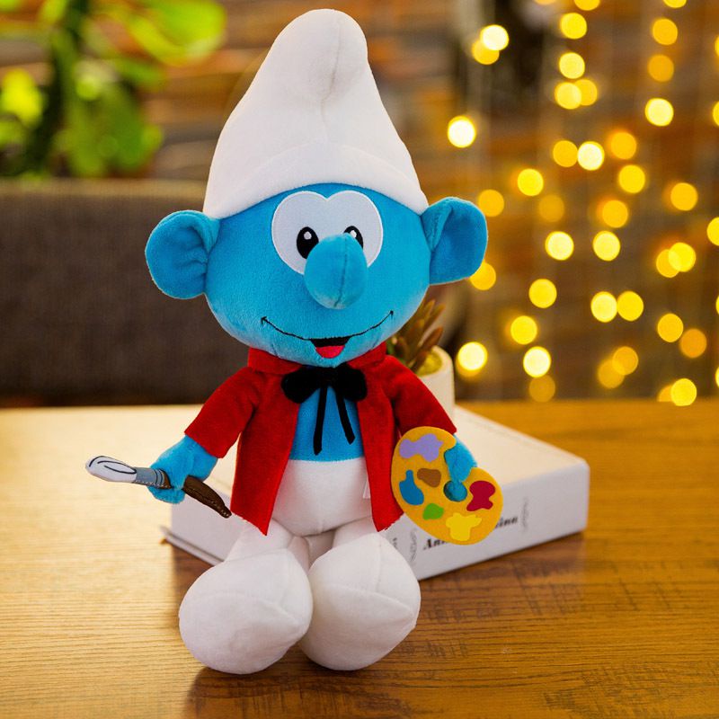 Boneka The Smurfs Movie Same Doll Plush Toy Pillow Cartoon  Children'S Birthday Gift