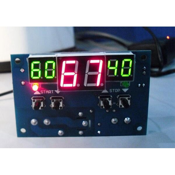 DC 12V 10A Intelligent digital display thermostat Temperature control