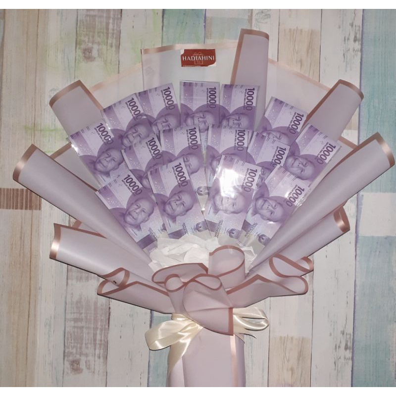Exp Lama (COD) Money Buket Kosongan 15 Lembar Kerangka Buket Uang Tanpa Uang Hanya Jasa Berkualitas