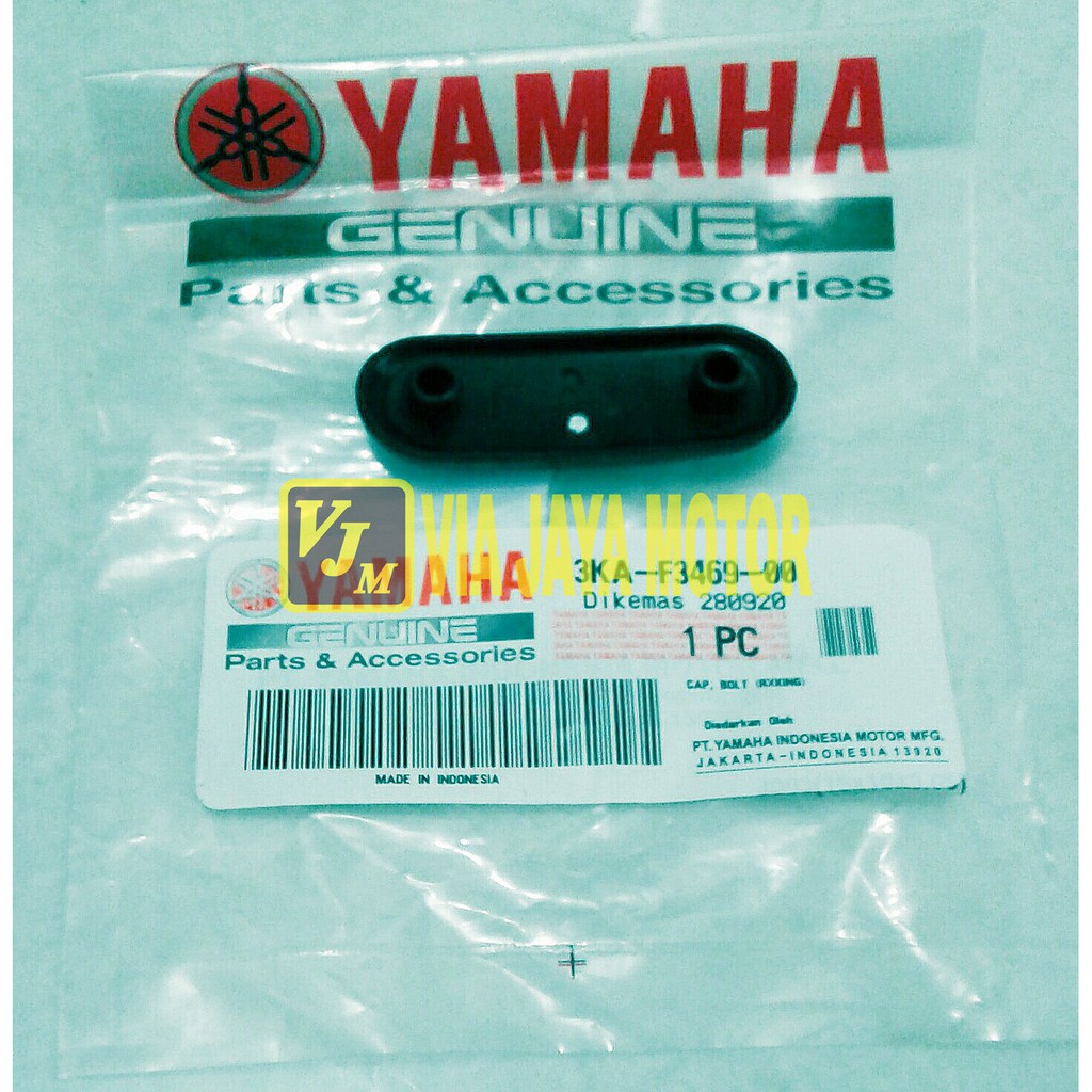 VJM 1 PCS TUTUP KLEMAN STANG RXS RXKING RXK RX K RX KING NEW ORI ORIGINAL YAMAHA YGP 3KA - F3469