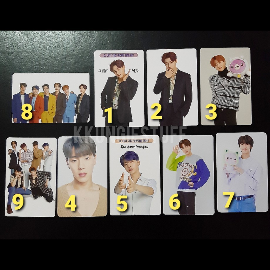 TWOTUCKGOM PHOTOCARD MONSTA X