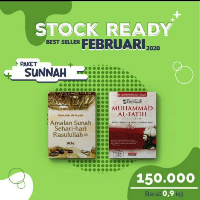 PAKET AMALAN SUNNAH SEHARI HARI RASULULLAH DAN MUHAMMAD AL FATIH