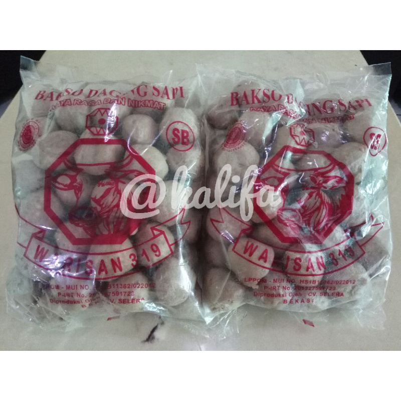 

Bakso Sapi Warisan [isi 50pcs]