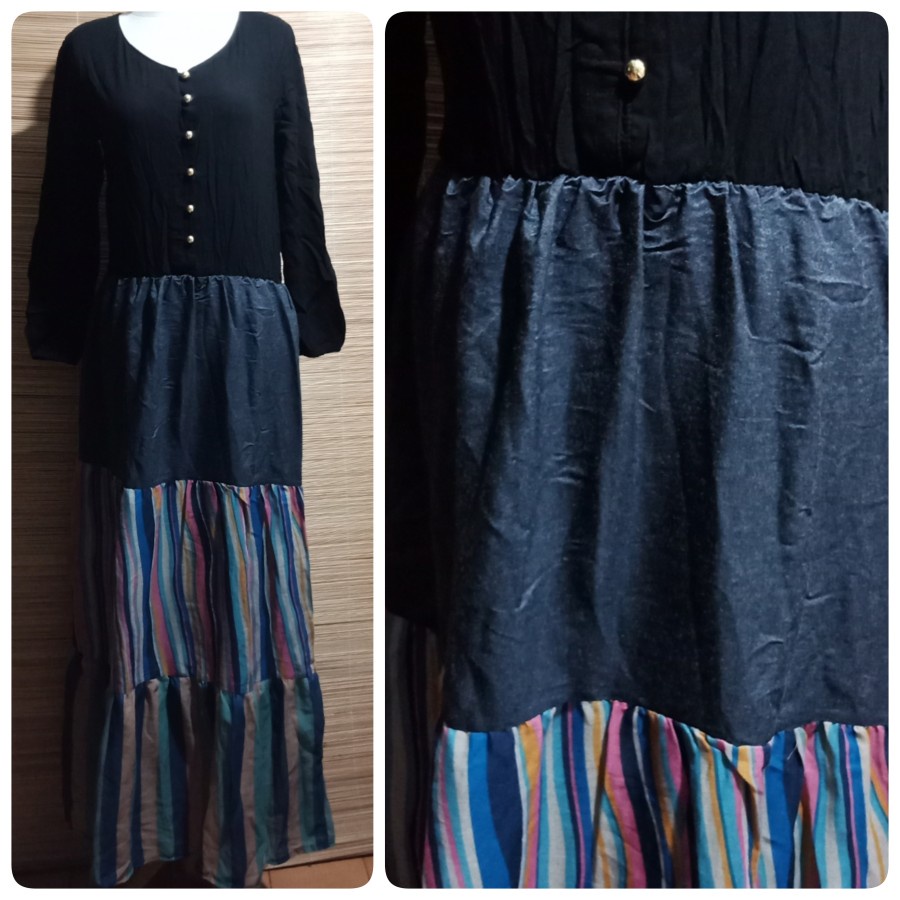 Dress umpak jahit
