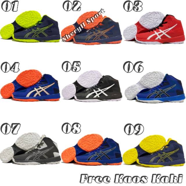  Sepatu  Voli Asics  Gel Swift ff Lokal Sepatu  Volly  Asics  