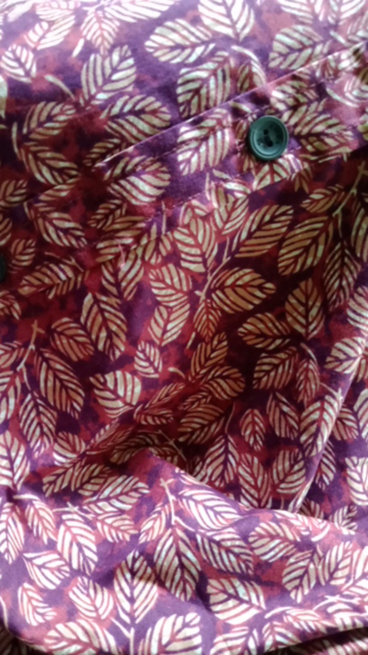 Kemeja Pria Emba Classic Original Lengan Pendek Nixon Red