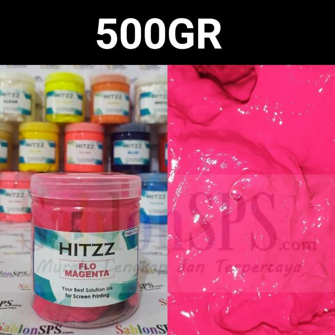 

TINTA PLASTISOL MAGENTA FLUORECENT STABILO DISTRO CLOTHING 500GR