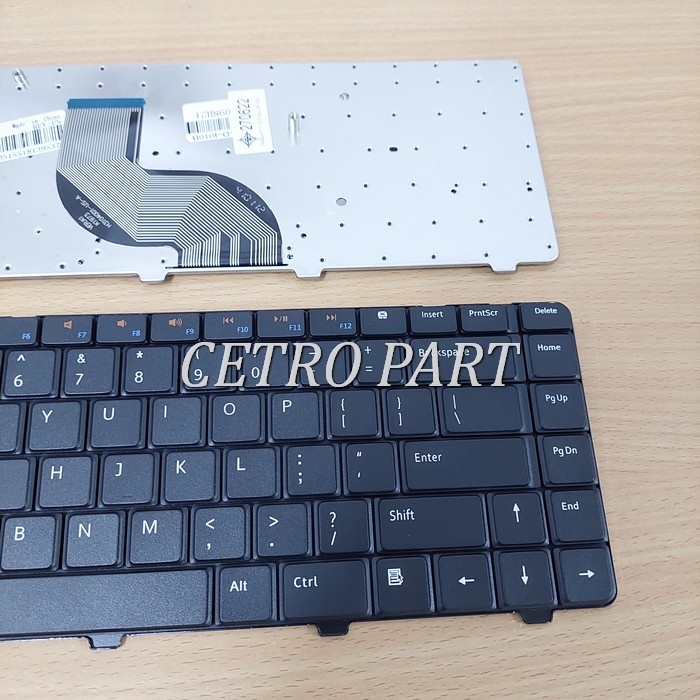 KEYBOARD DELL INSPIRON 4010 4020 14V 14R N4010 N4020 N4030 N5030 HITAM