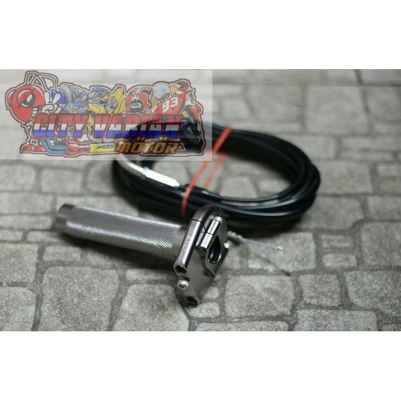 Gas Spontan KTC 2 Kabel Nmax PCX Aerox Mio Beat Scoopy Vario New CBR Vixion CRF KLX Ninja 250 new