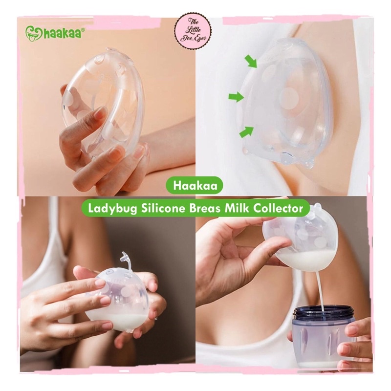 [READY] Haakaa Ladybug Silicone Breast Milk Collector - 75ml