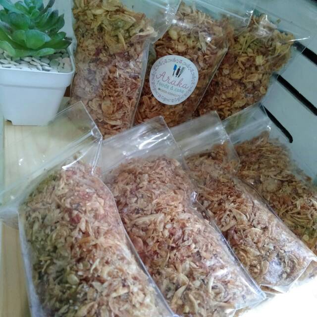 

Bawang goreng Brebes Super, grade A, renyah enak