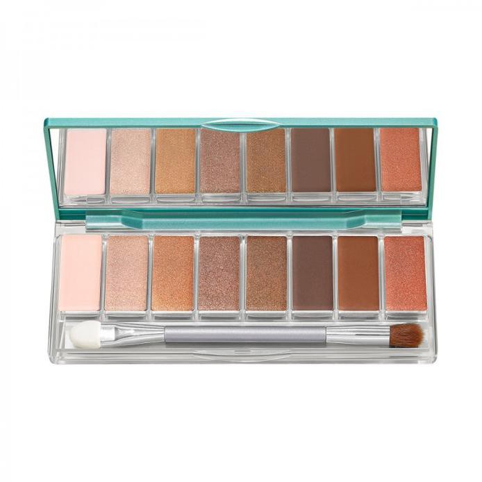 WARDAH EXCLUSIVE EYESHADOW PALETTE - SUNSET BROWN & ROSE GLOW - 01 SUNSET BROWN