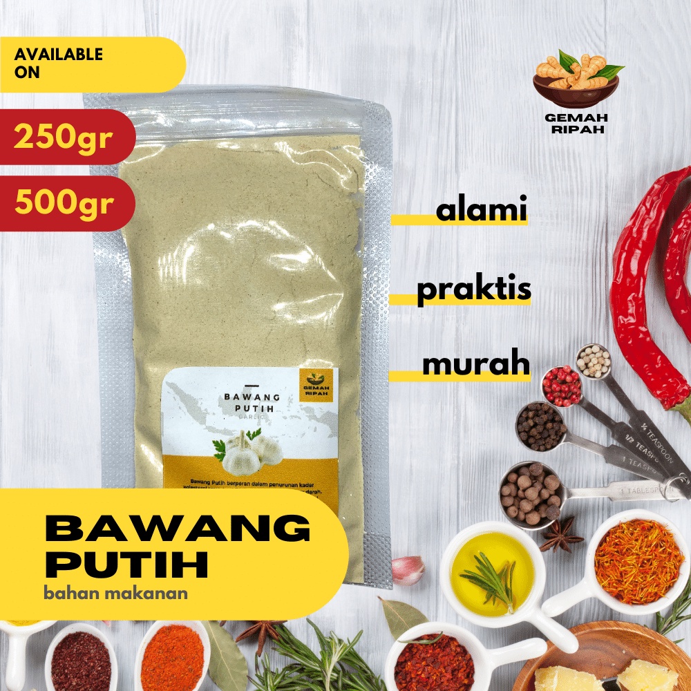 

Bawang Putih Bubuk 250gram 500gram 1kg Bawang Putih Bubuk Bawang Putih Garlic Powder Bumbu Masak Bumbu Penyedap Rasa Bumbu Dapur Garlic Powder Bawang Putih Lanang Bawang Putih Honan Bawang Putih Murah Bawang Putih Murni Nusantara Bumbu Roti