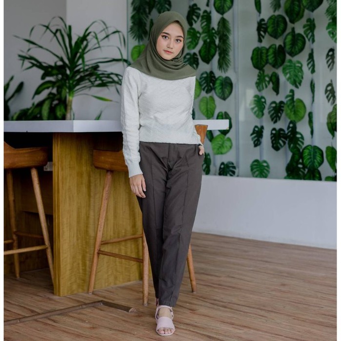 celana panjang wanita ASHLEEN BASIC PANTS celana kerja celana panjang wanita ASHLEEN BASIC PANTS celana kerja