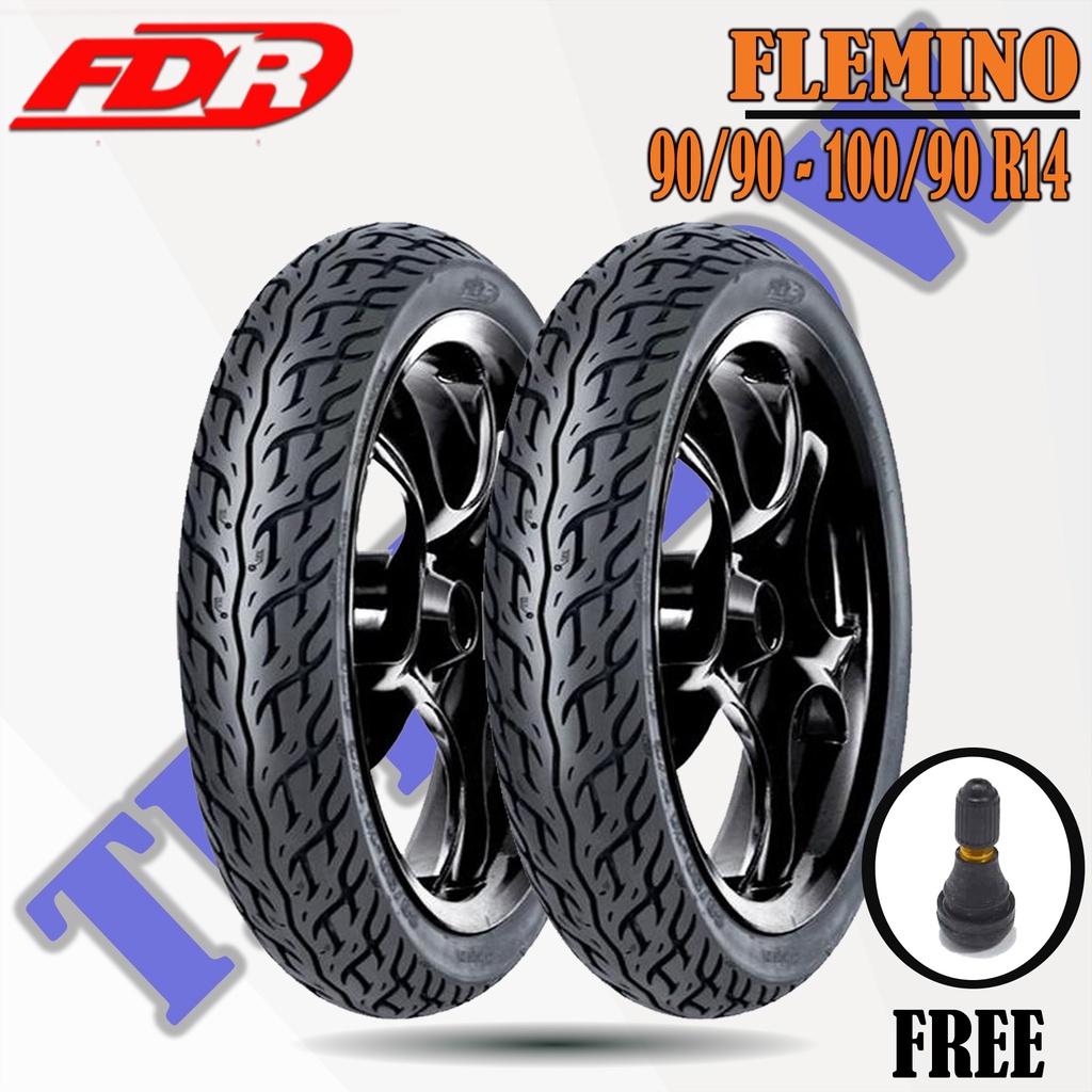 Paket Ban Motor YAMAHA LEXI - MATIC // FDR FLEMINO 90/90 - 100/90 Ring 14 Tubeless