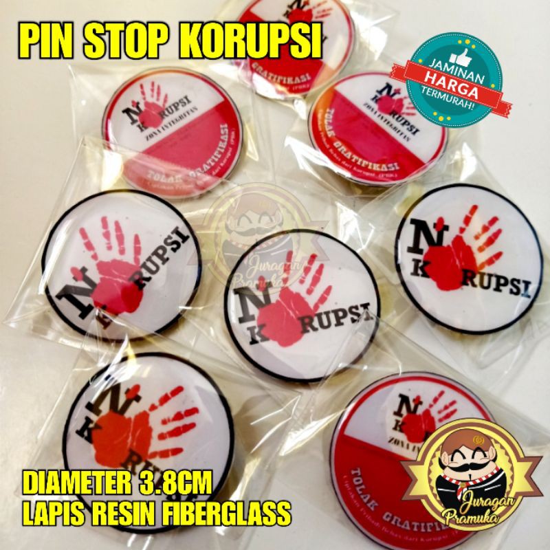 PIN STOP KORUPSI