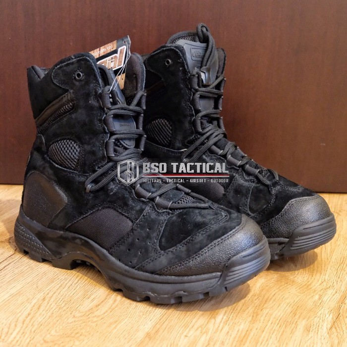 Sepatu Hanagal Warrior Black Import ORI sepatu boot pria casual L4J7