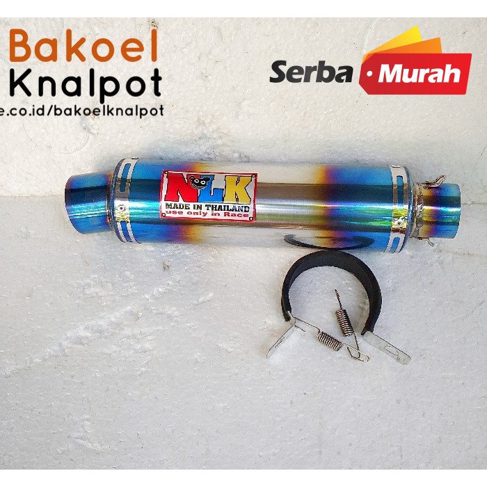 NLK Racing Ekzos NLK 51mm Silencer Saja