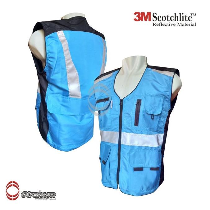 Nesdaywed | Rompi Vest Safety K3 Parasut Reflectiv 3M