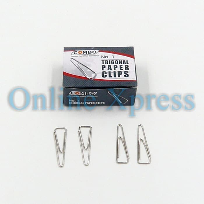 Penjepit Kertas / Paper Clip Kecil / Klip Kecil / Trigonal Paper Clip No 1 Combo