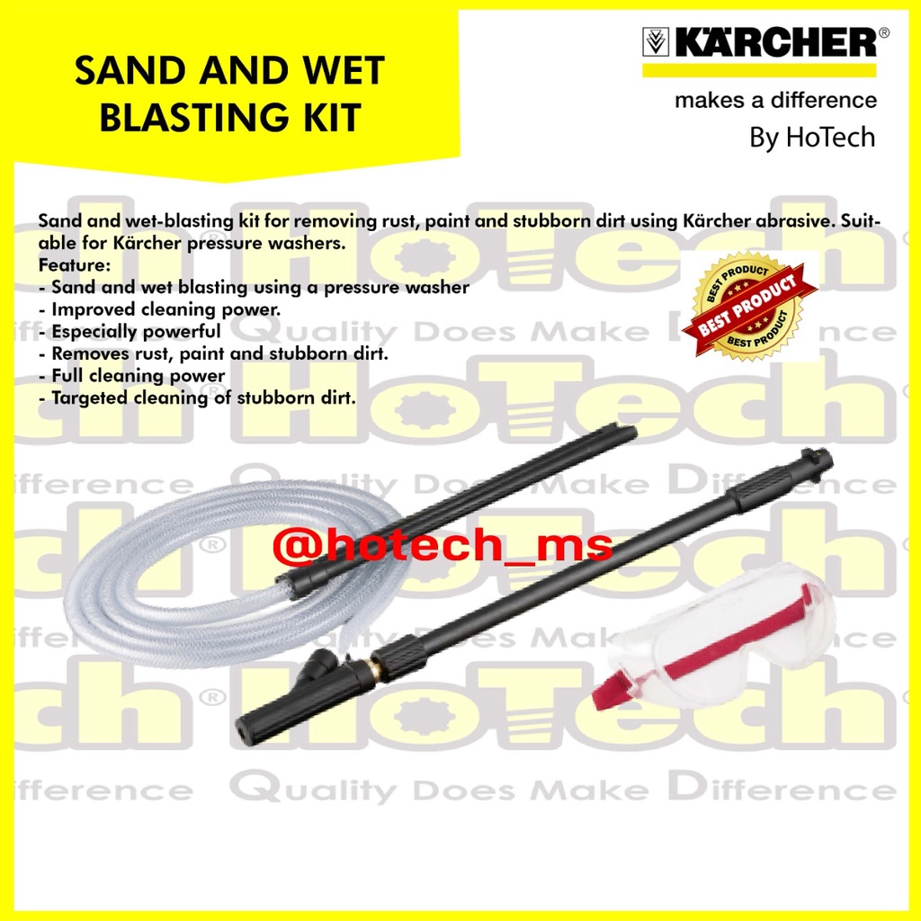 Jual Karcher Sand and Wet Blasting Kit For High Pressure Washer