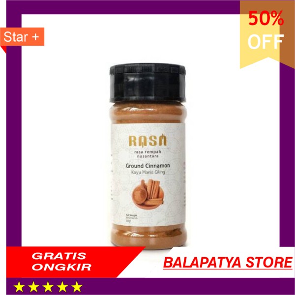 

CUMA HARI INI SAJA!!! 50 Off RASA Ground Cinnamon Kayu Manis Bubuk