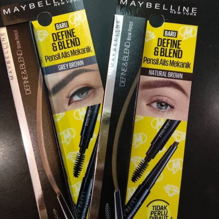 Maybelline Define &amp; Blend eyebrow (pensil alis mekanik) BPOM Ori 100% (KIM)