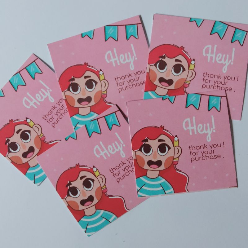 

READY STOCK K thank you card olshop BY Gioshi.Store