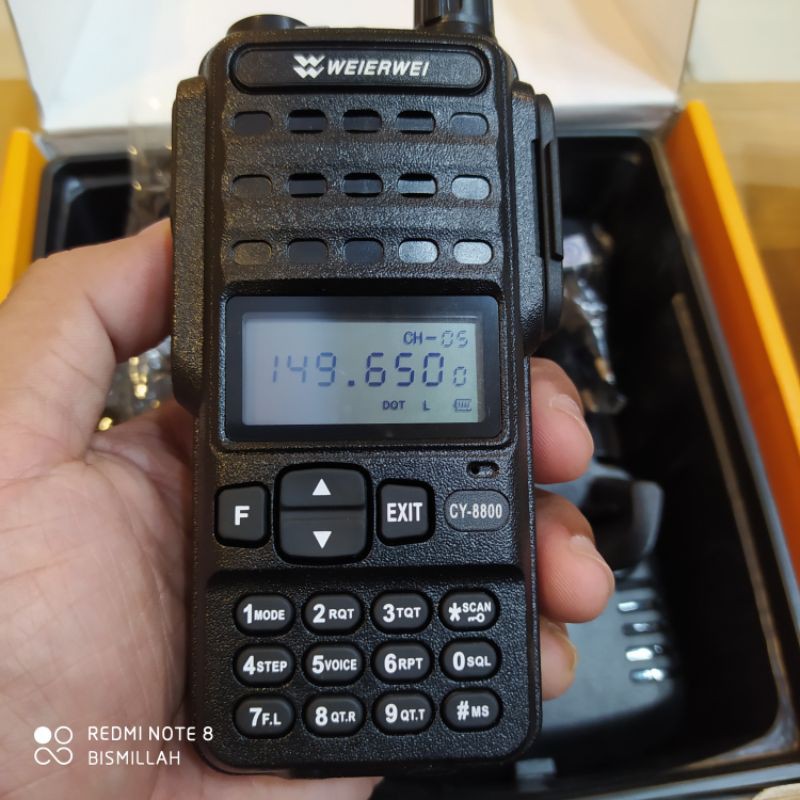 ht weierwei CY-8800 10 WATT waterproof garansi