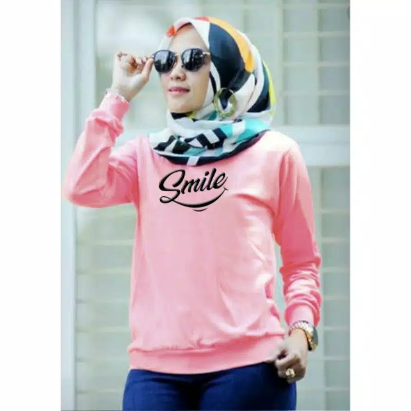 SWEATER SMILE / Mat Babyterry - All Size Fit to L