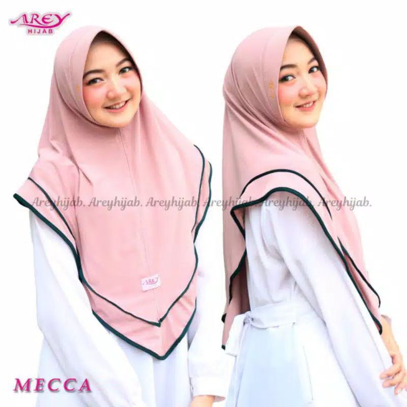 HIJAB INSTANT AREY MECCA PREMIUM ORI BY AREY HIJAB