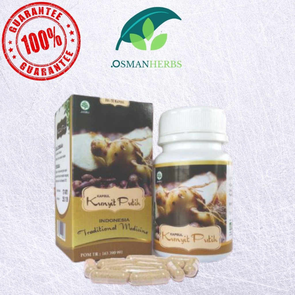 

KAPSUL KUNYIT PUTIH | Herbal Anti gangguan pencernaan