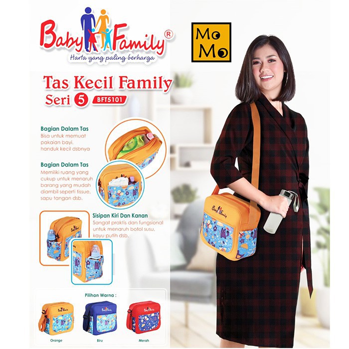 Baby Family BFT5101 Tas Kecil Family Seri 5