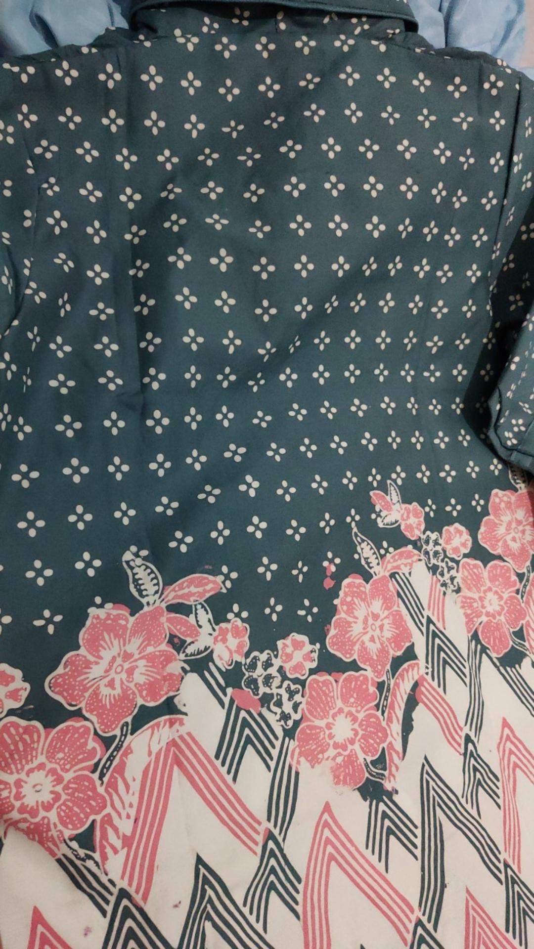 Edelweis Tunik Batik Cap Lapis Trikot Lengan Panjang Modern Premium