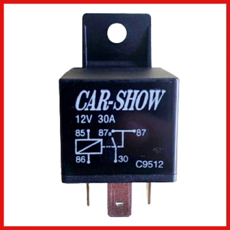 Relay Kaki 5 Car Show 12V 30A 87A