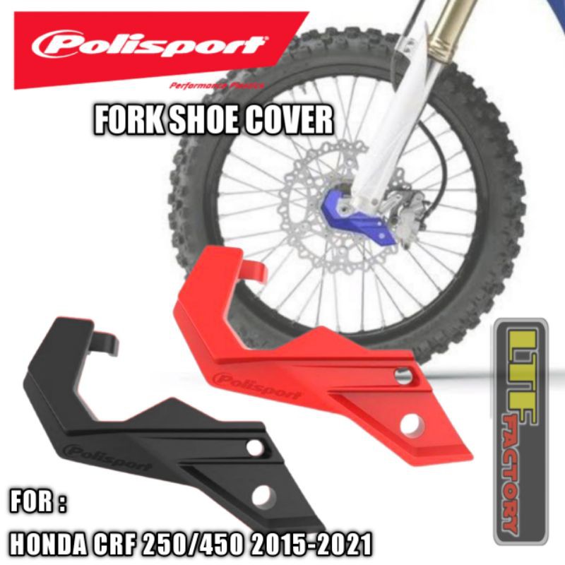 HONDA CRF 250 450 R RX 2015 2016 2017 2018 2019 2020 2021 2022 POLISPORT Fork Shoe Cover Shock Shock
